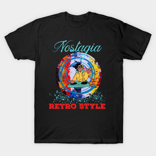 Retro Vitage Design T-Shirt by TASKARAINK